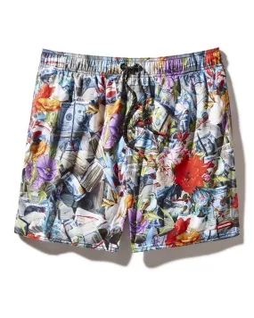 FLORAL MONEY SHOTO SWIM TRUNKS