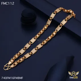 Freemen Elegant Flower Style Indo Golden Chain - FMC112