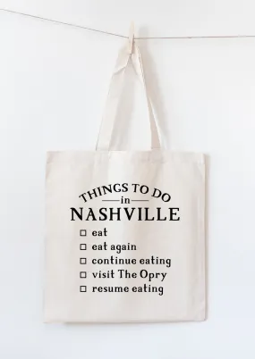 Nashville tote bag, Nashville foods gift idea, Nashville souvenir