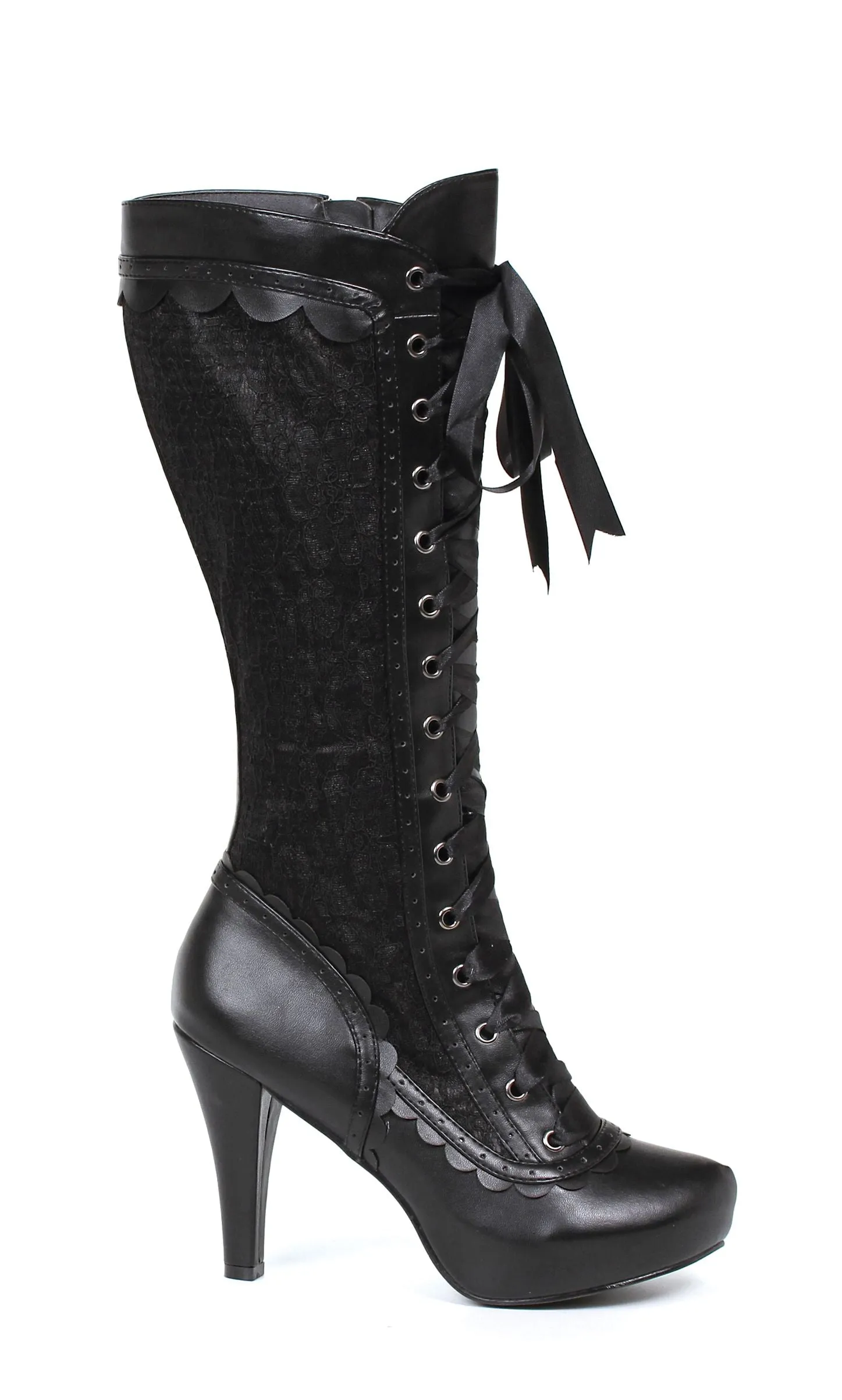 4" Heel Lace Boots (ES414-MARY)