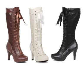 4" Heel Lace Boots (ES414-MARY)