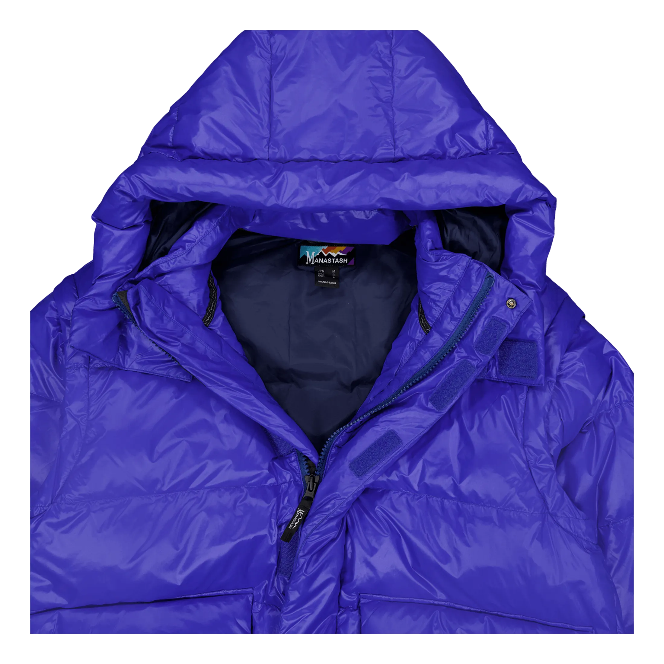 4way Down Jacket Blue