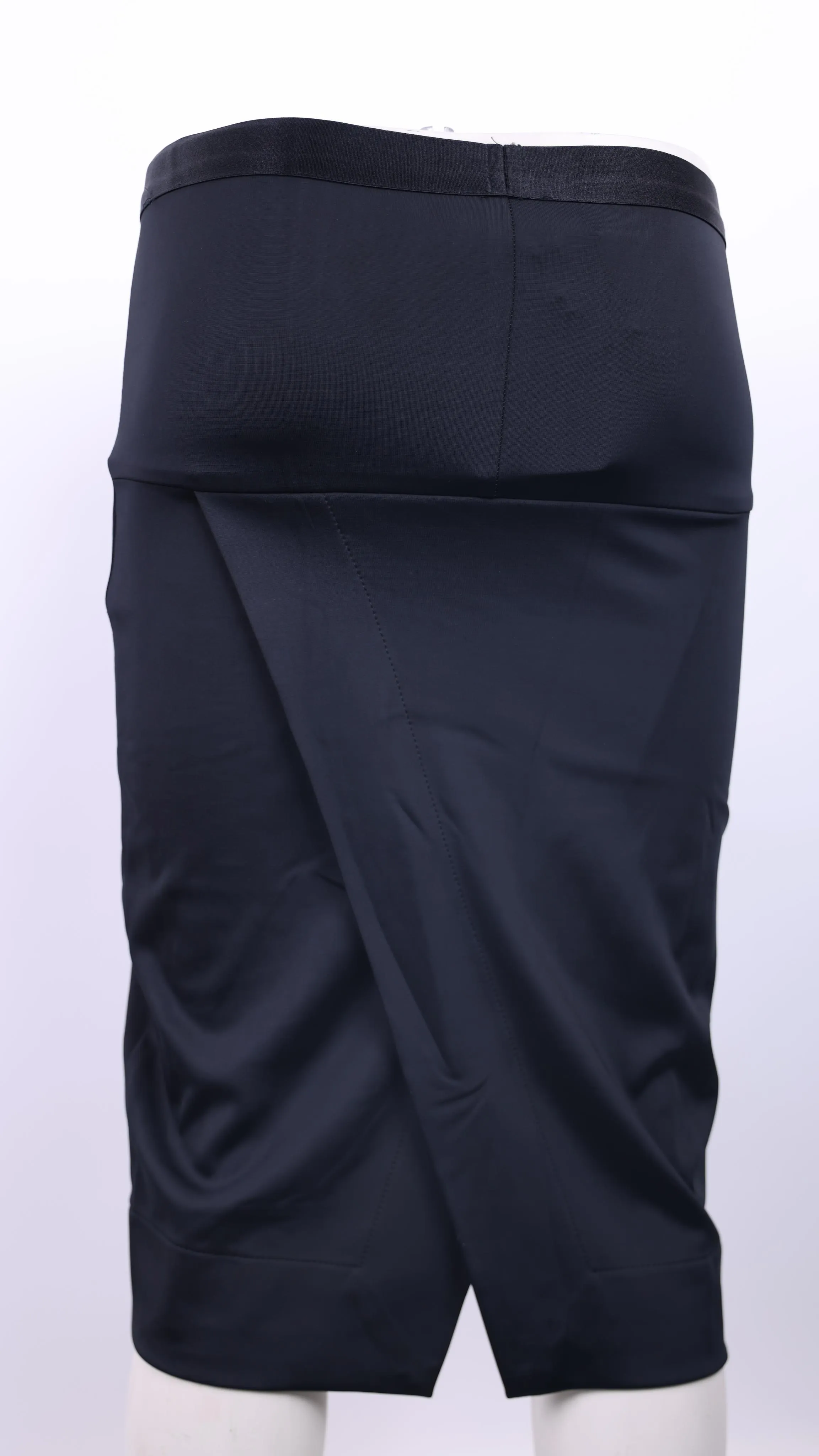 Access black skirt wrap style on the back