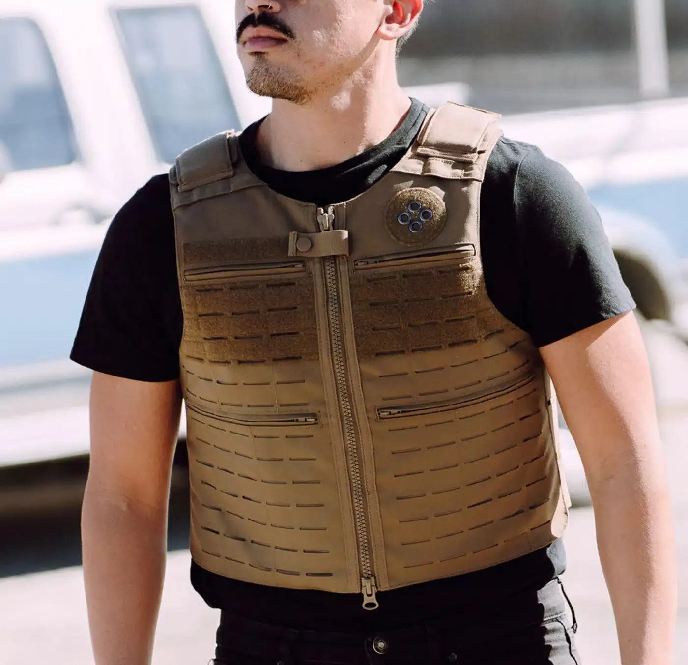 Ace Link Armor Patrol Bulletproof Vest Laser-Cut Level IIIA Flexcore