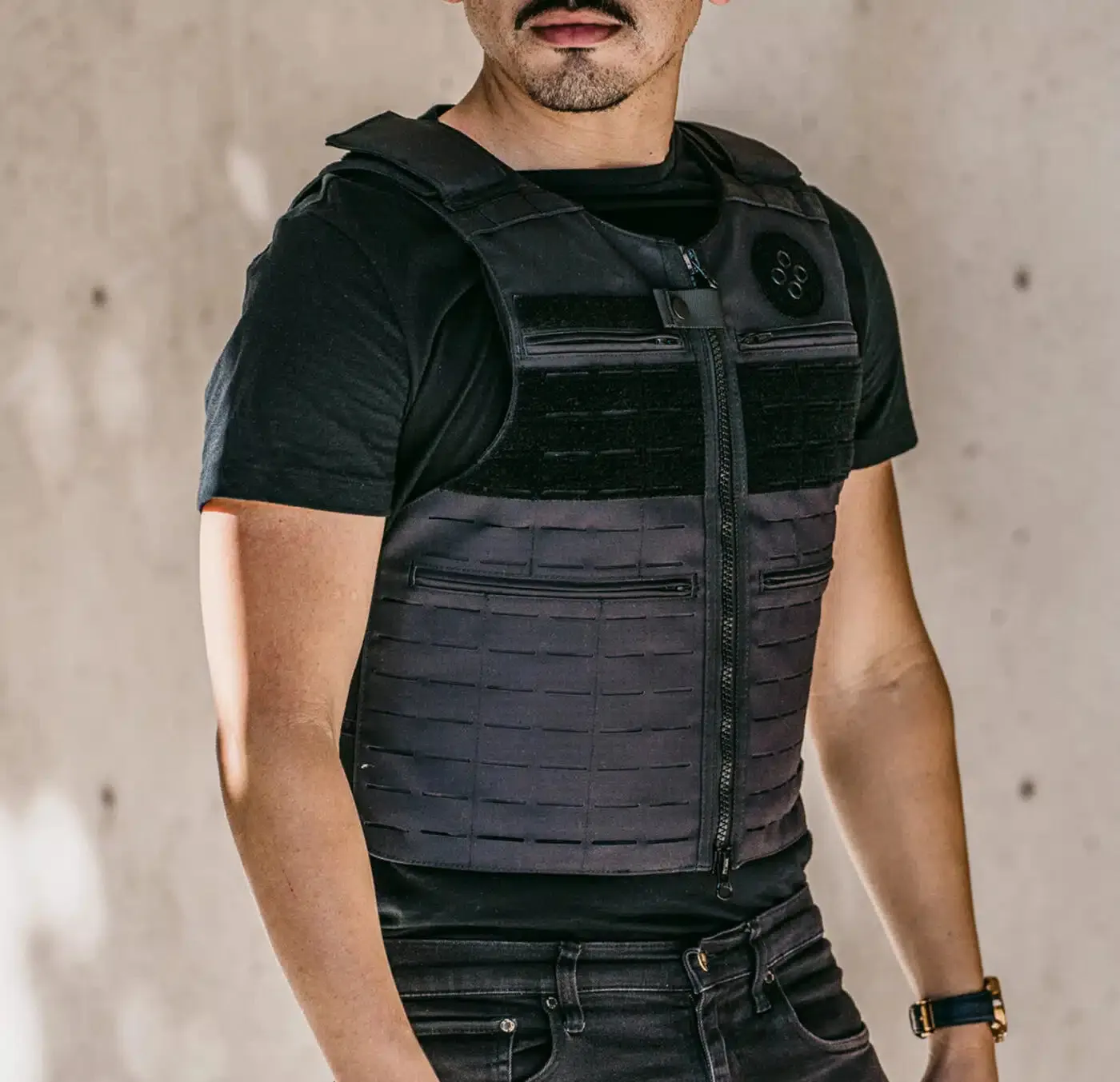 Ace Link Armor Patrol Bulletproof Vest Laser-Cut Level IIIA Flexcore