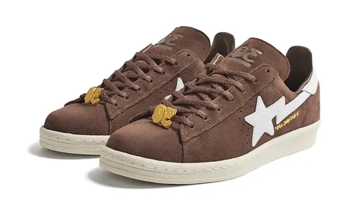 Adidas Campus 80s Bape Brown