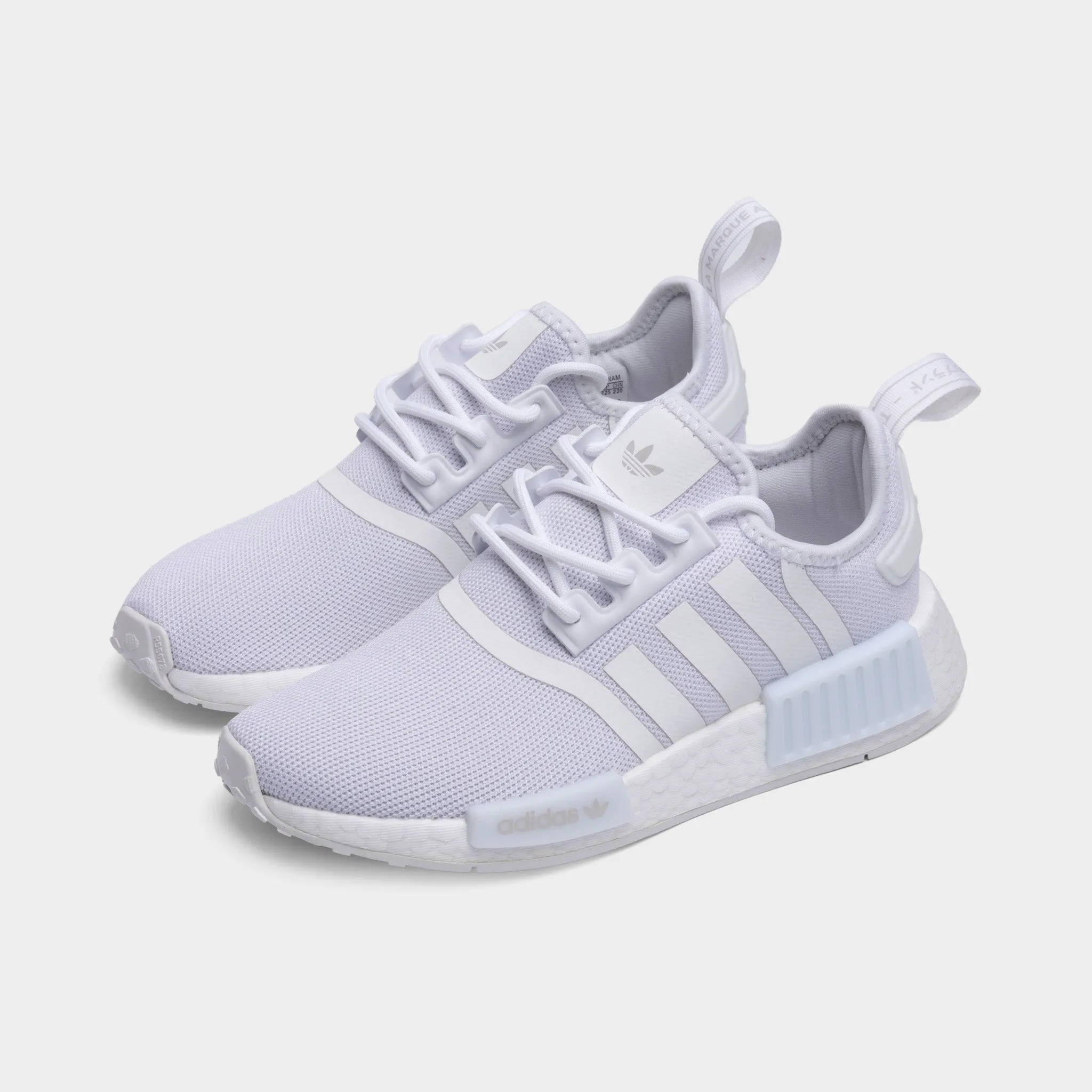 adidas Originals Juniors' NMD_R1 Refined Cloud White / Grey One