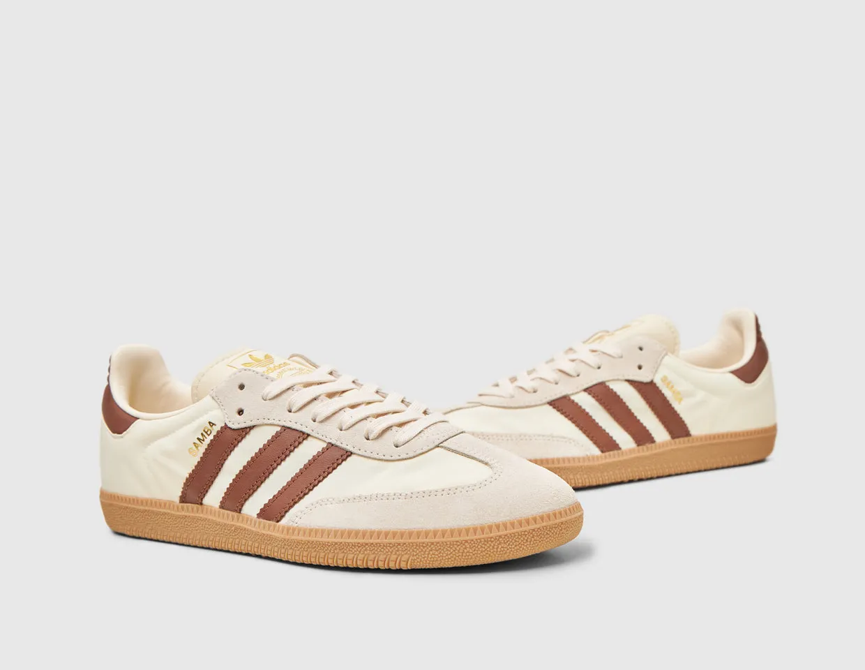 adidas Originals Samba OG Cream White / Preloved Brown - Wonder White