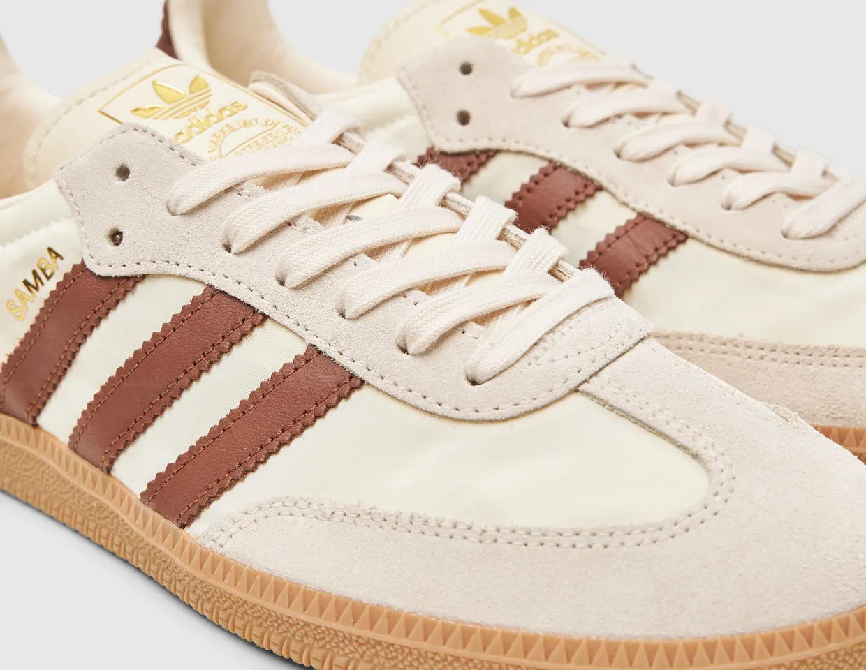 adidas Originals Samba OG Cream White / Preloved Brown - Wonder White