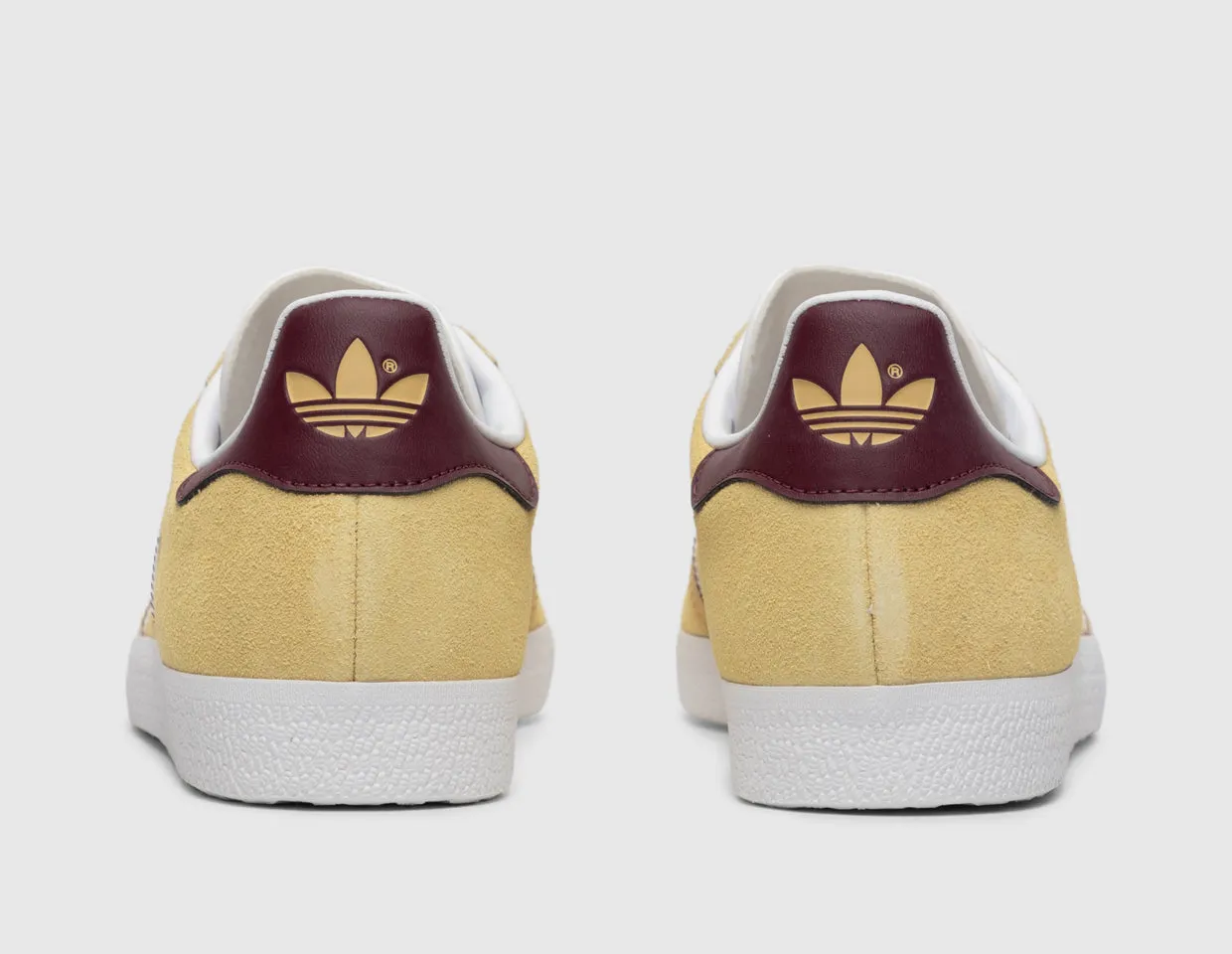 adidas Originals Women's Gazelle Almost Yellow / Oat - Maroon