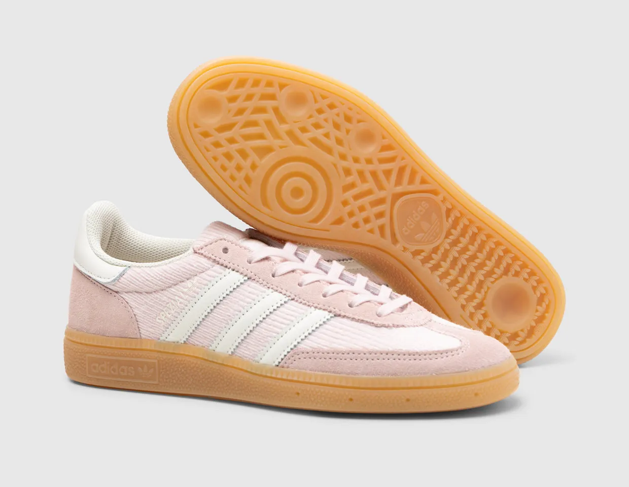 adidas Originals Women's Handball Spezial Sandy Pink / Off White - Gum