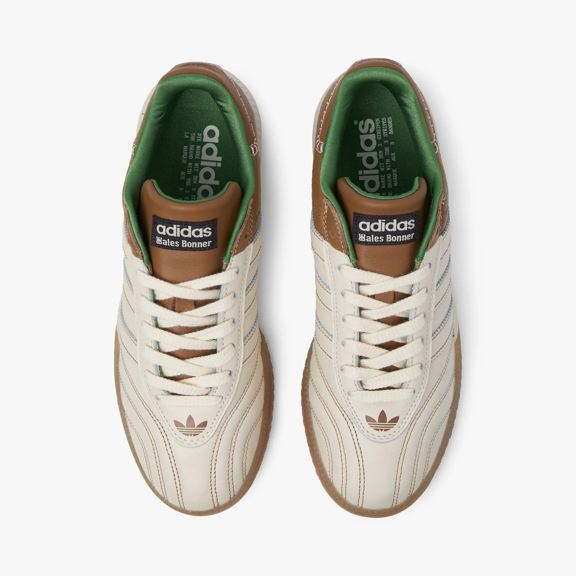 adidas Originals x Wales Bonner Samba Millennium / Wonder White