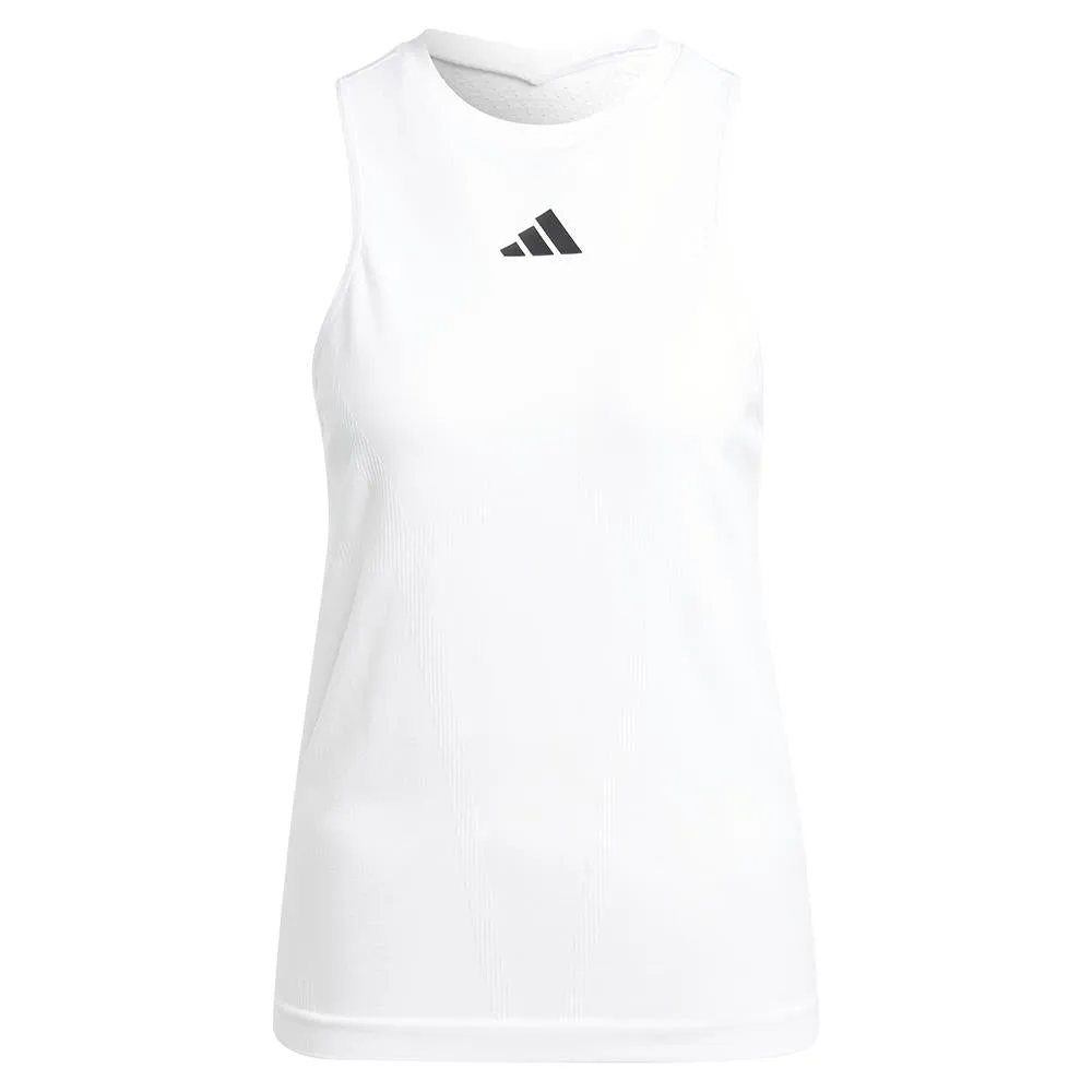 adidas Women's Pro Seamless Y Tank - White