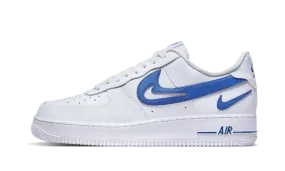 Air Force 1 Low '07 FM Cut Out Swoosh White Game Royal