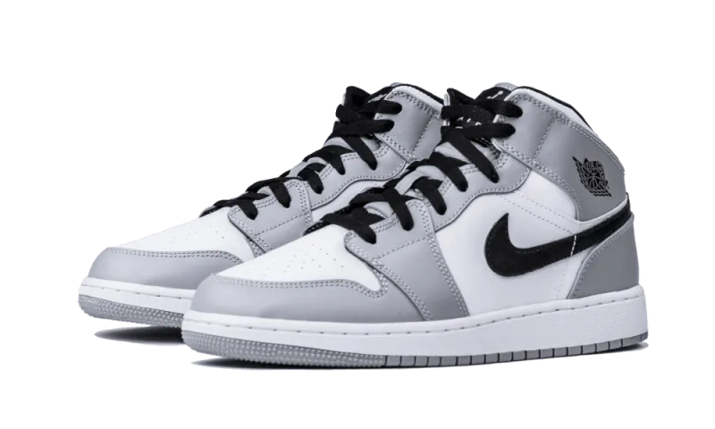 Air Jordan 1 Mid Light Smoke Grey