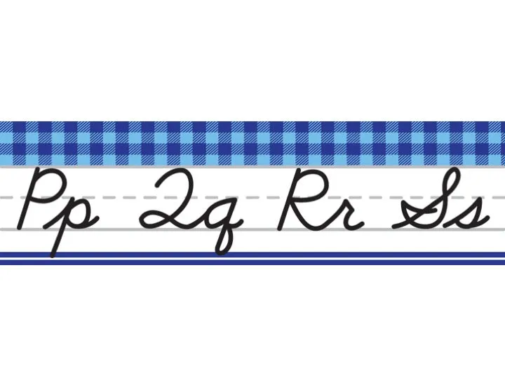 Alphabet Line Cursive Dnealian | Southern Charm | UPRINT | Schoolgirl Style