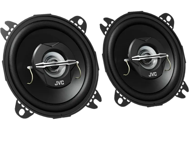 Altavoces coche - JVC CS-J420X, Coaxiales, 2 vías, 210W, 10 cm