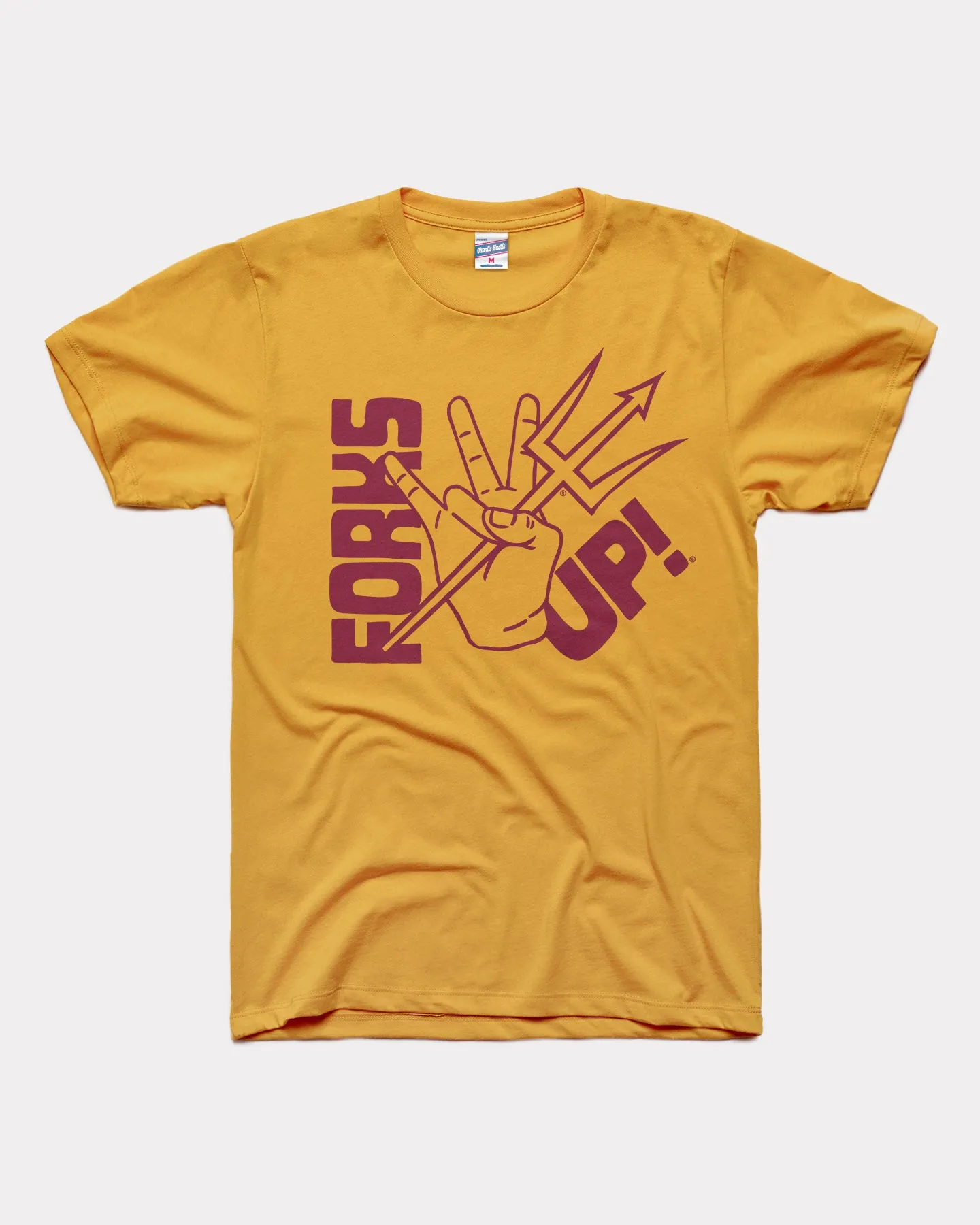 Arizona State Sundevils Forks Up Gold T-Shirt