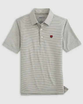 Arkansas State Lyndonn Jr. Striped Jersey Performance Polo