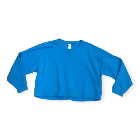 Athletic Sweatshirt Crewneck By All In Motion In Blue, Size: M