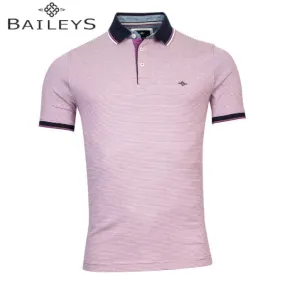 Baileys Jersey Grape Polo Shirt Wine