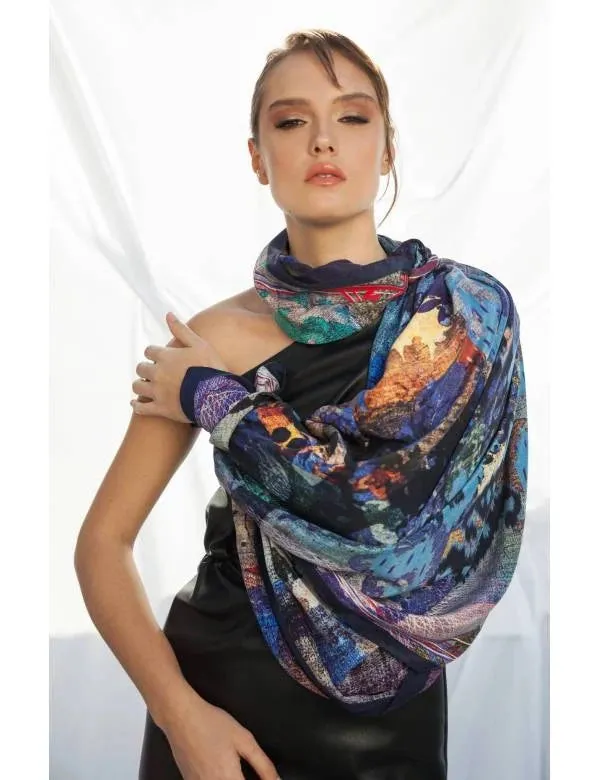 Bet and Malfie Hermes Long Silk Scarf (125x125)