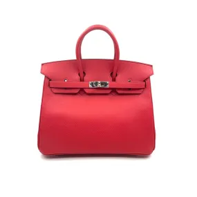 Birkin 25 Epsom Leather Rouge de Coeur SHW