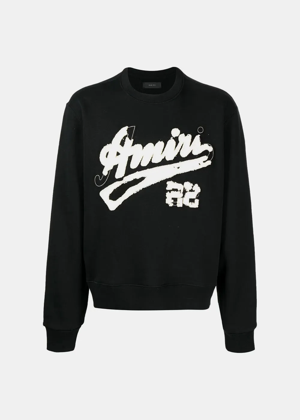 Black 22 Logo-Appliqué sweatshirt