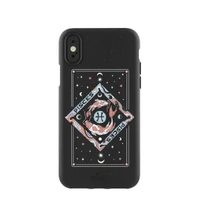 Black Pisces iPhone X Case