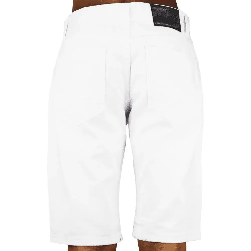 Bleecker & Mercer Ripped Shorts White