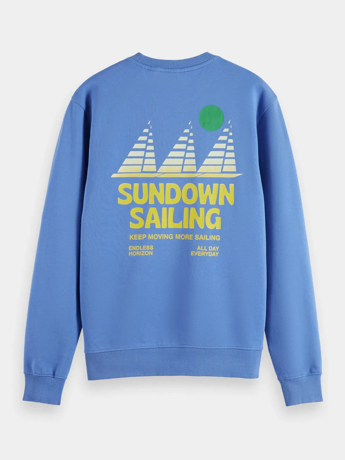 Boat artwork sweatshirt