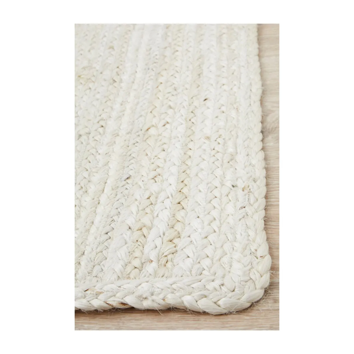 Bondi Rectangle Rug (White)