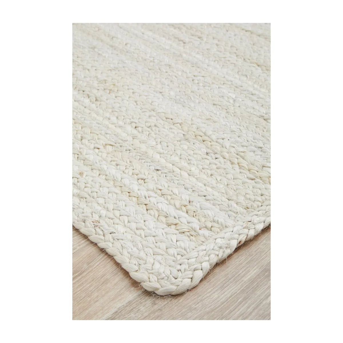 Bondi Rectangle Rug (White)