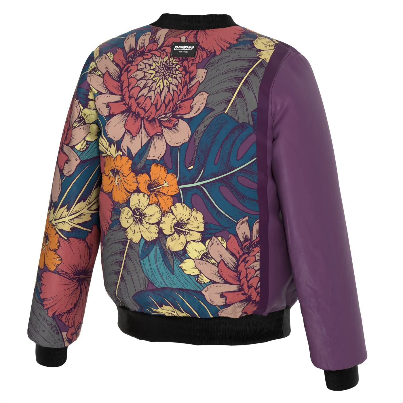 Botanical Bomber Jacket