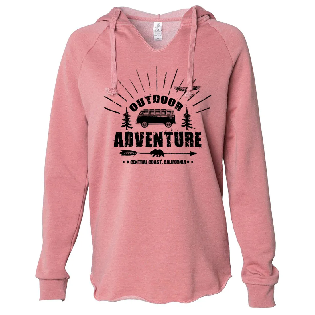 California Outdoor Adventure Women's Soft Hooded Pullover