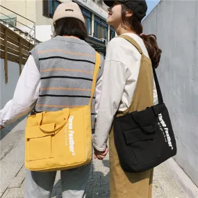 Canvas student bag