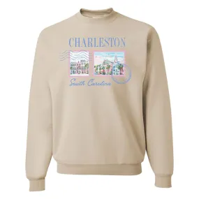 'Charleston Stamp' Crewneck Sweatshirt