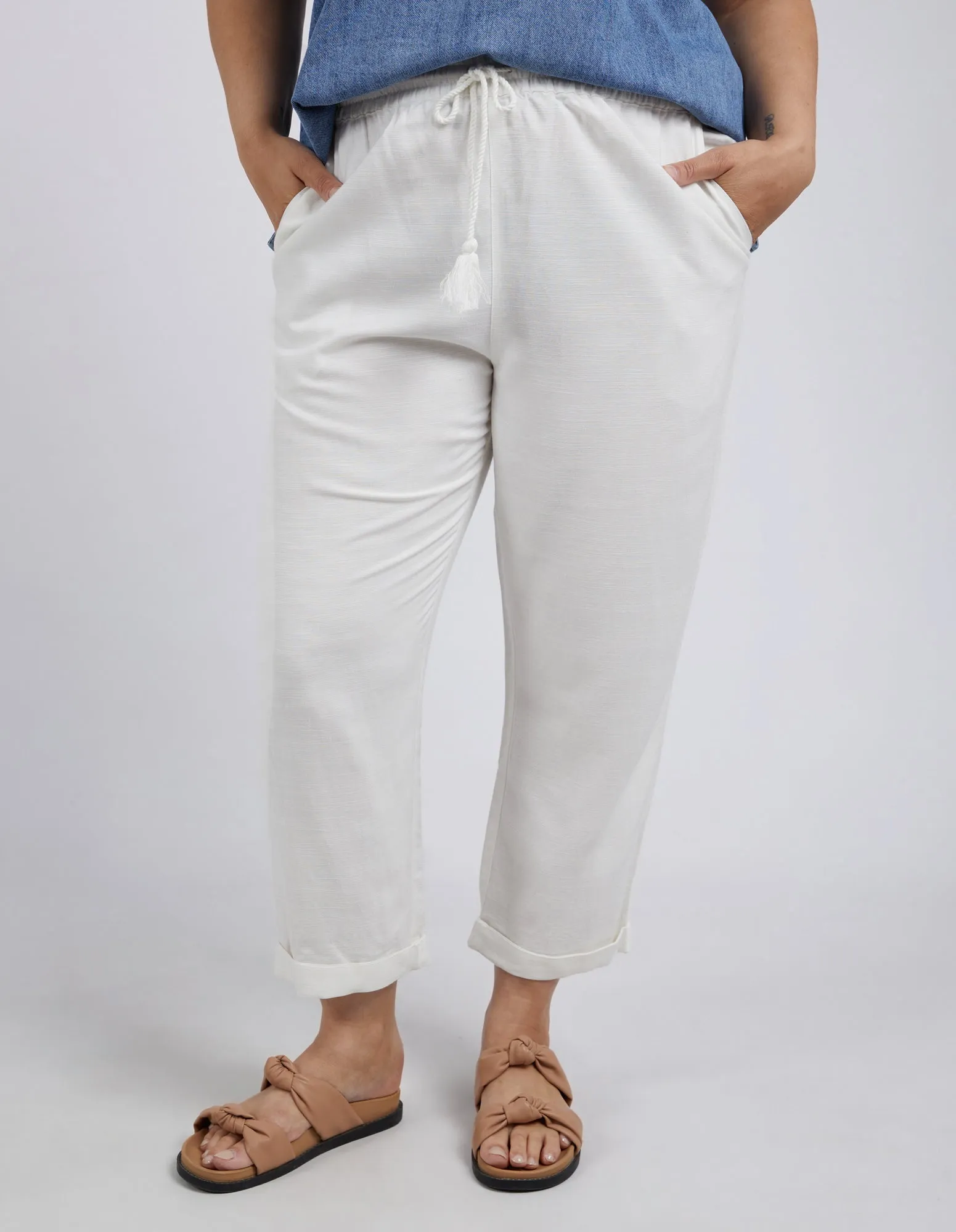 Clem Relaxed Pant Toasted Coconut