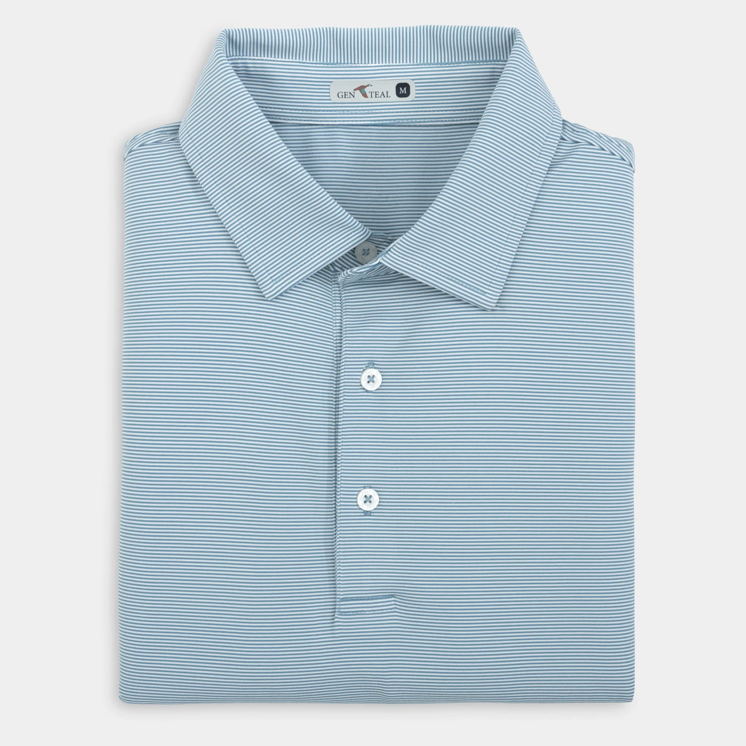 Club Pinstripe Performance Polo