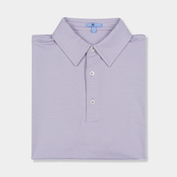 Club Pinstripe Performance Polo