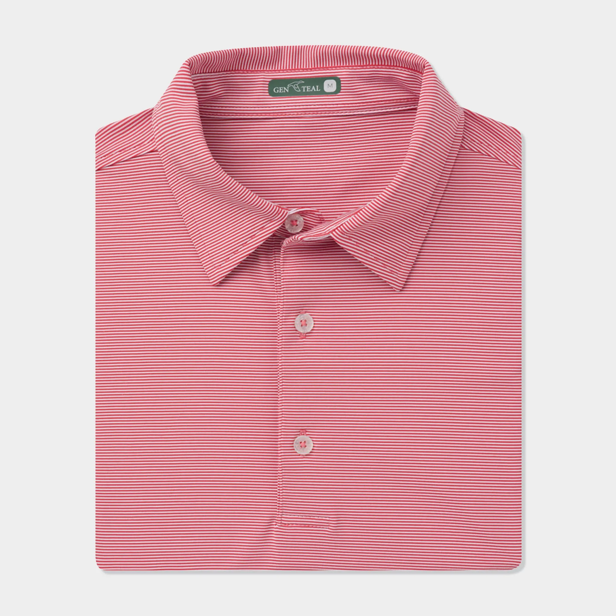 Club Pinstripe Performance Polo