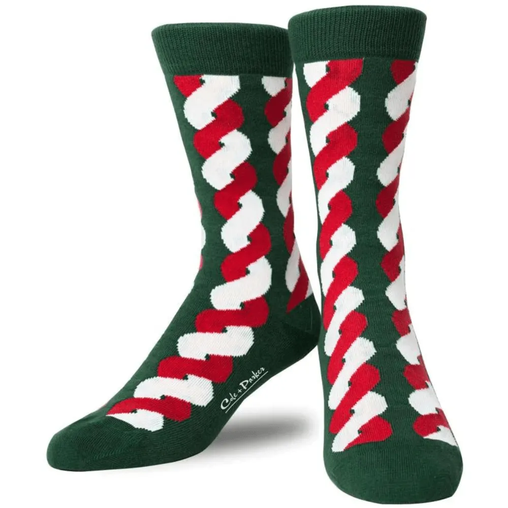 Cole & Parker Christmas Crew Socks - 1 - TUR005 - Assorted Style