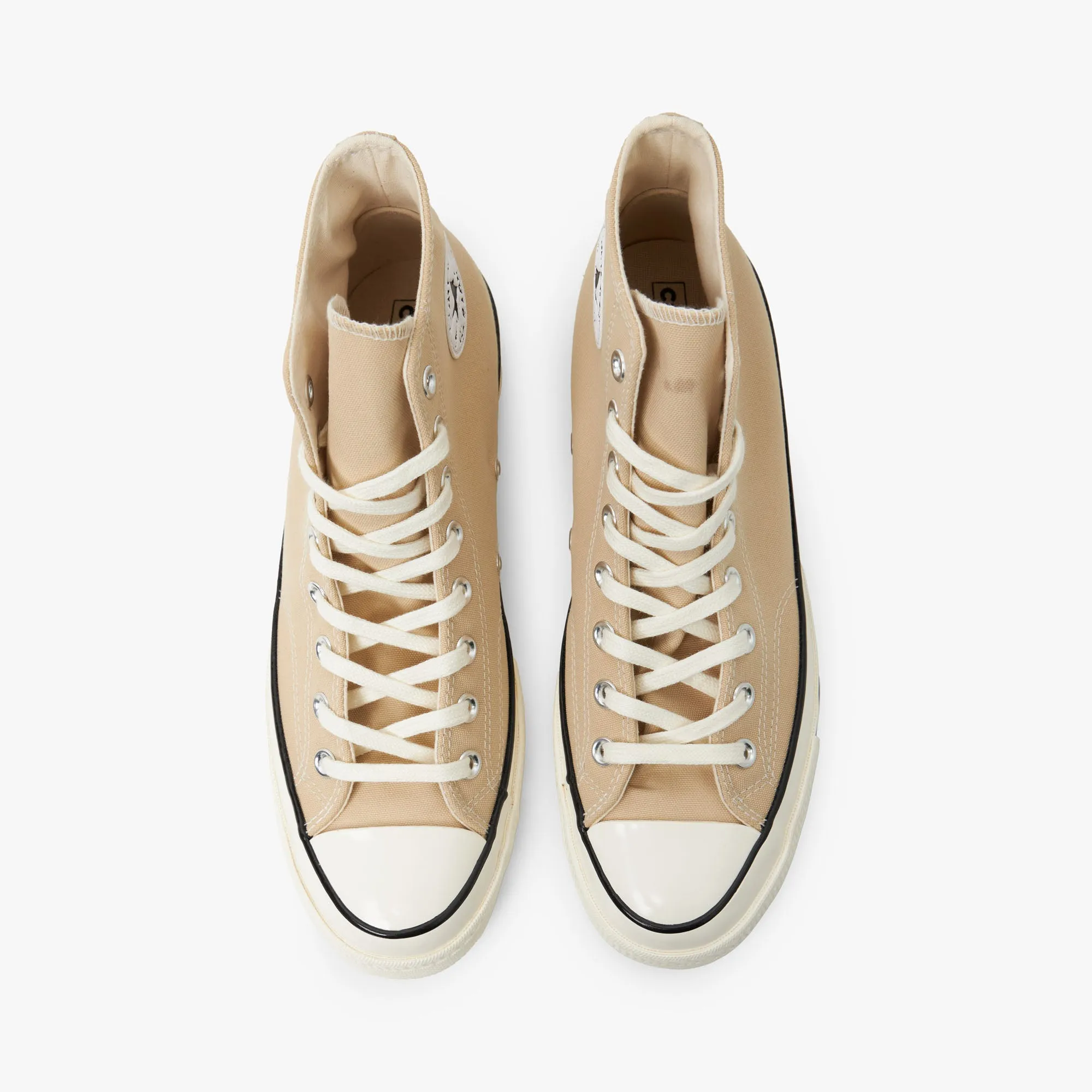 Converse Chuck 70 Hi Oat Milk / Egret - Black