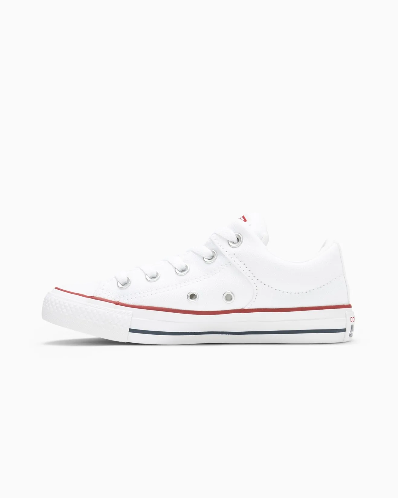 CONVERSE UNISEX CHUCK TAYLOR ALL-STAR STREET LOW TOP WHITE SHOE