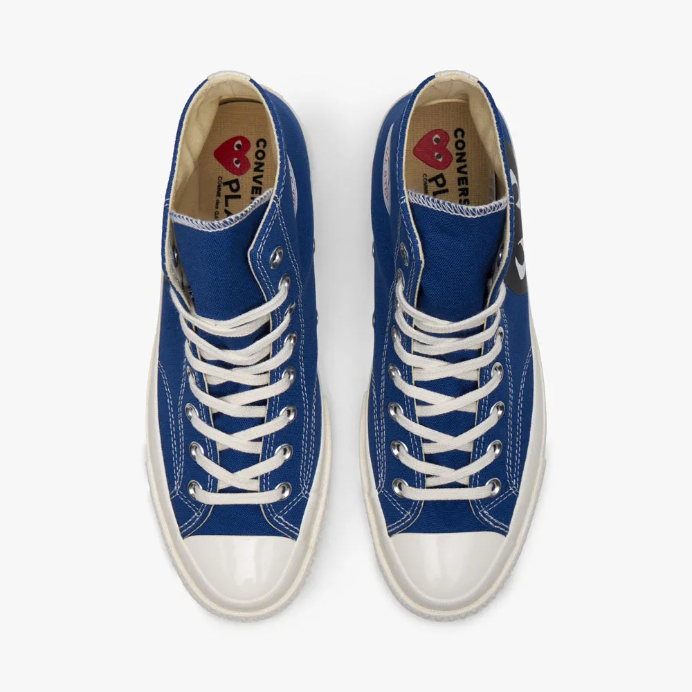 Converse x COMME des GARÇONS PLAY Chuck Taylor Hi / Navy