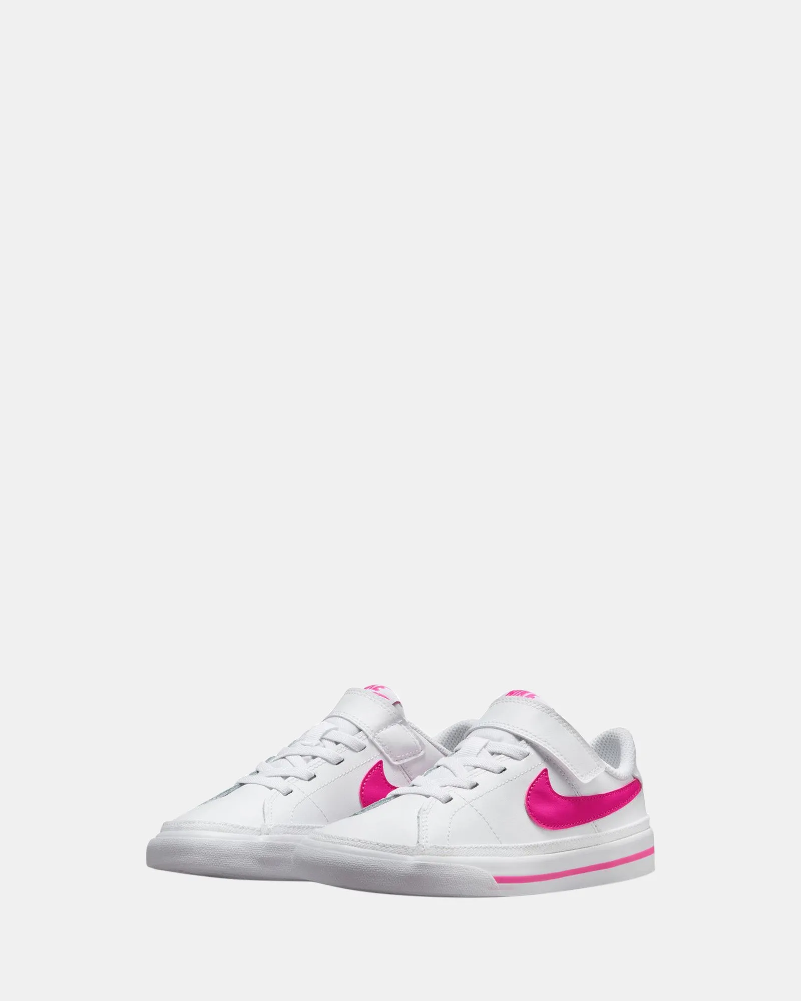 Court Legacy Pre-School White/Laser Fuchsia