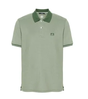 C.P. Company Tacting Piquet Logo Polo Shirt