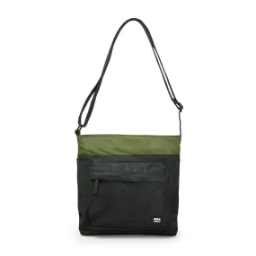 Creative Waste Kennington B Black / Avocado Recycled Nylon