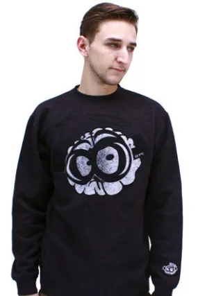 Dark Heather Brain Crewneck Sweatshirt