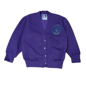 *Darnley Primary Purple Jersey Cardigan